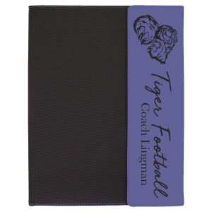 9.5"x12" Leatherette & Canvas Portfolio w / Notepad