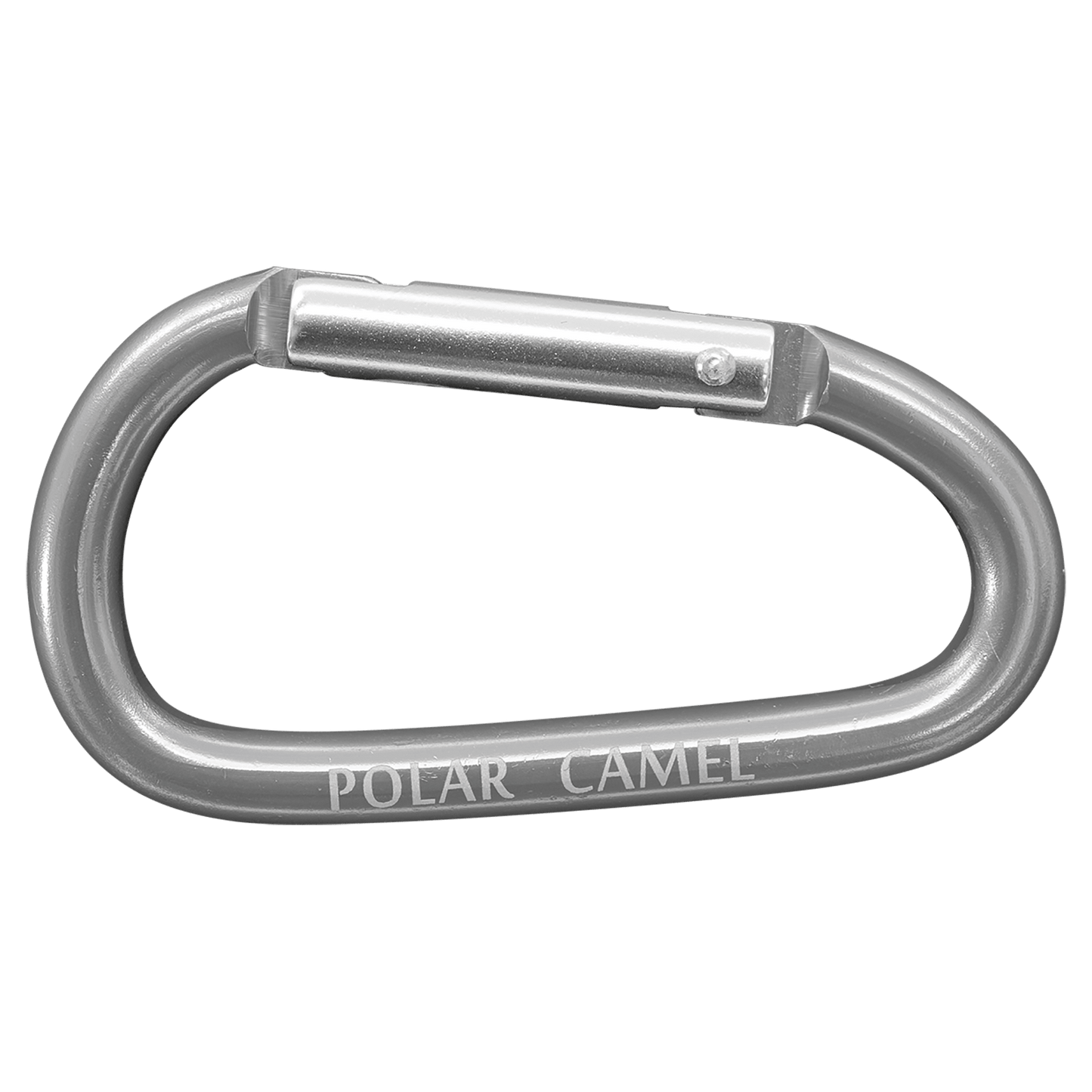 Polar Camel Water Bottle Carabiner-Gray (Sold by Case of 12)