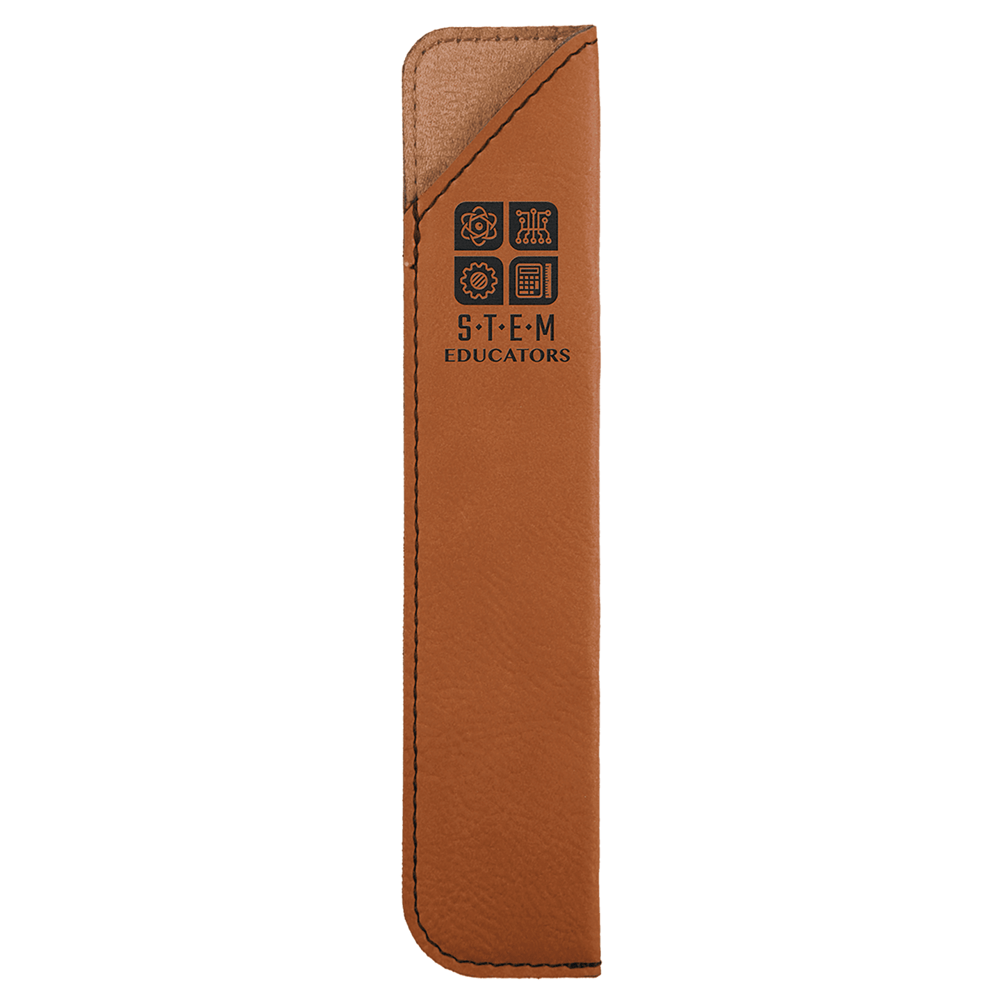 6 1/4" Rawhide Laserable Leatherette Pen Sleeve (Sold by Case of 50)