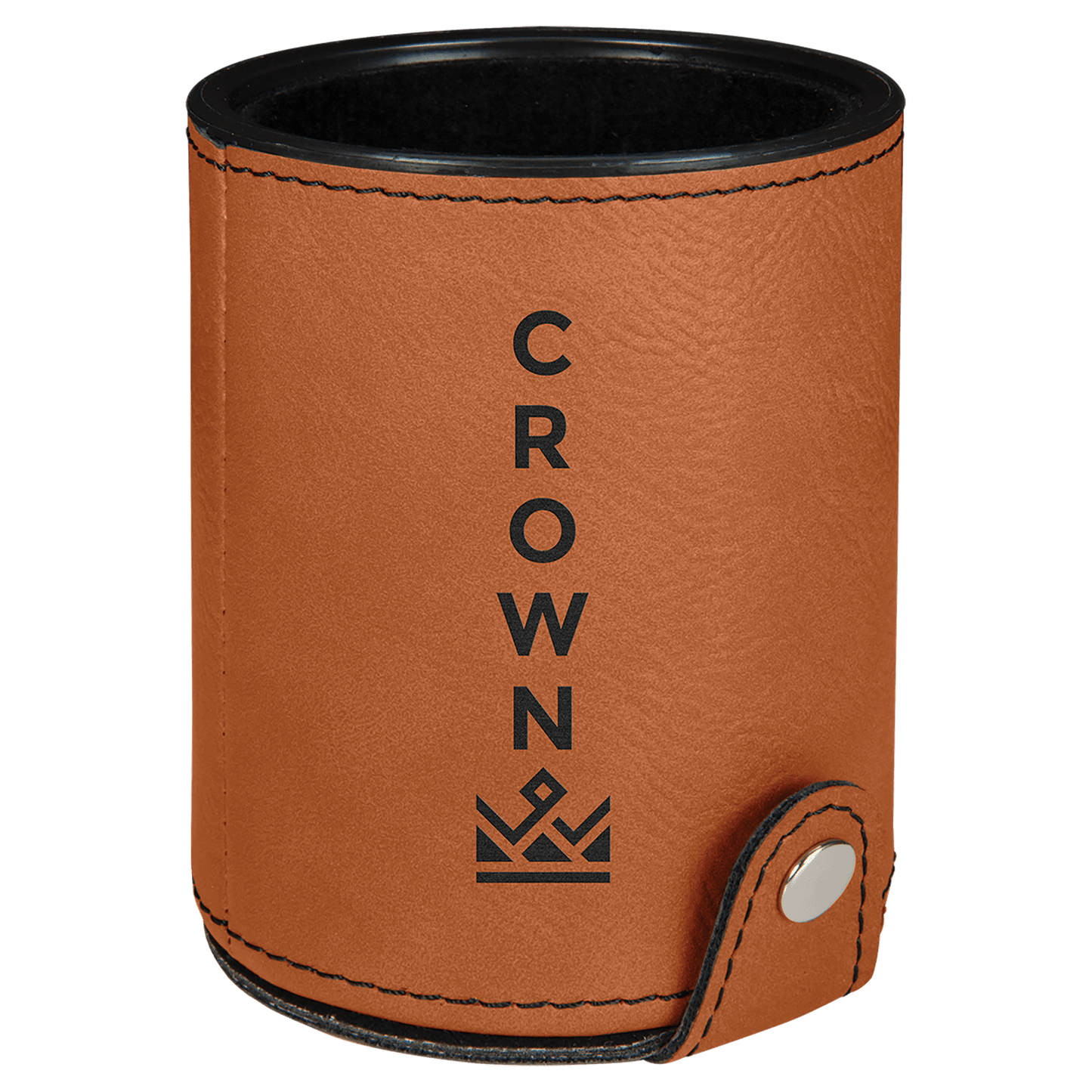 Rawhide Laserable Leatherette Dice Cup with 5 Dice (Sold by Case of 10)