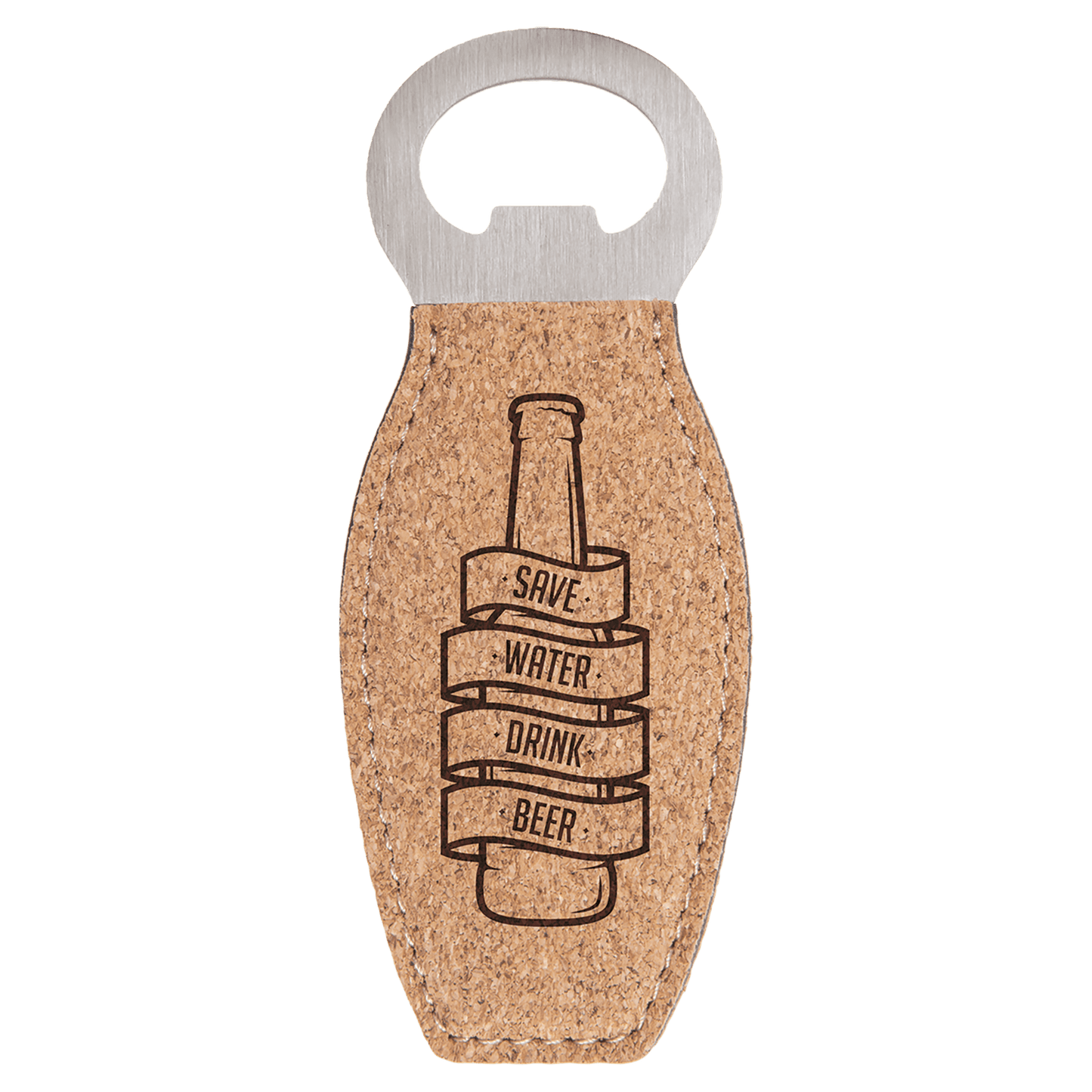 Cork Bottle Opener with Magnet (Sold by Case of 10)