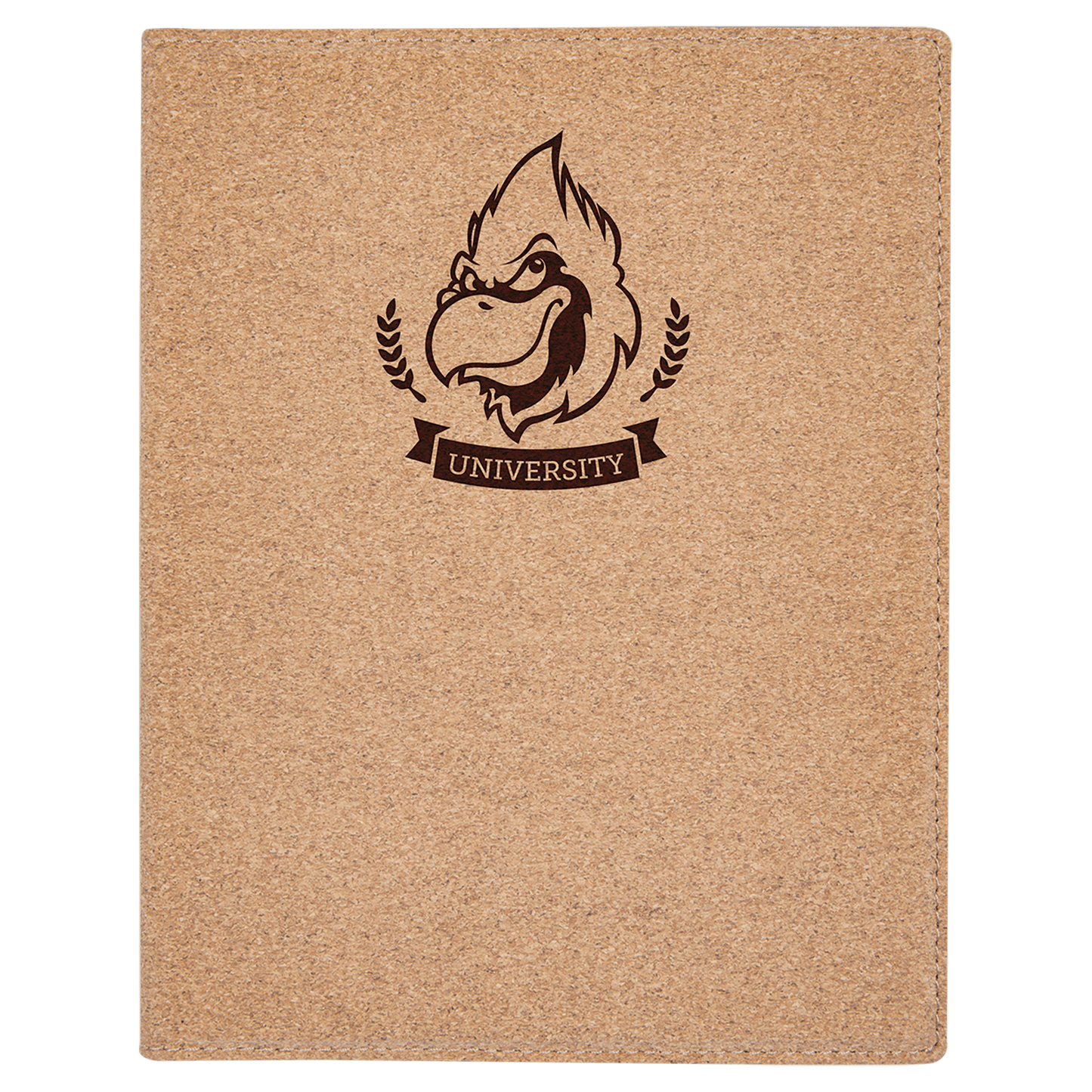 7" x 9" Small Cork Portfolio with Notepad (Sold by Case of 4)