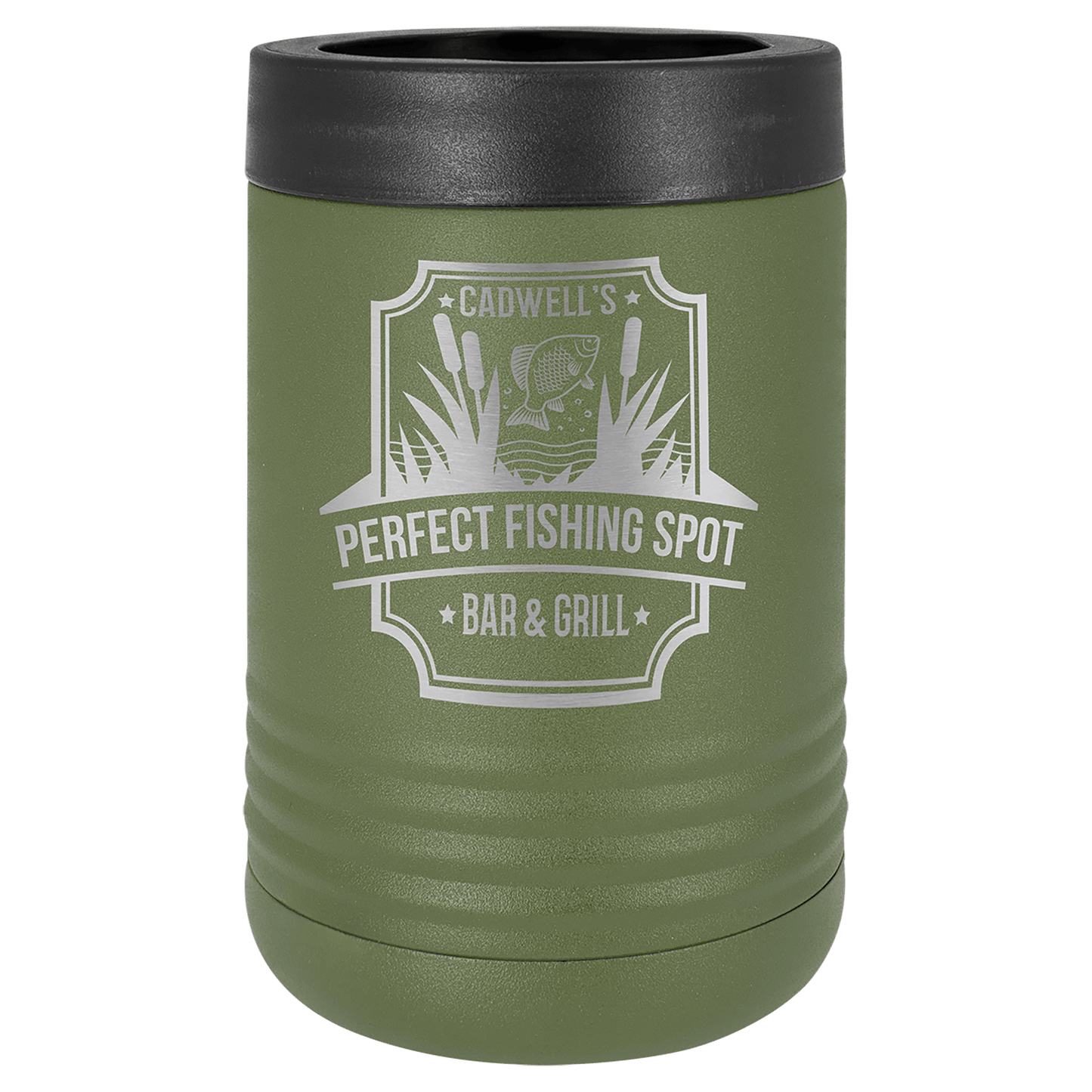 Polar Camel Olive Green Stainless Steel Vacuum Insulated Beverage Holder (Sold by Case of 24)