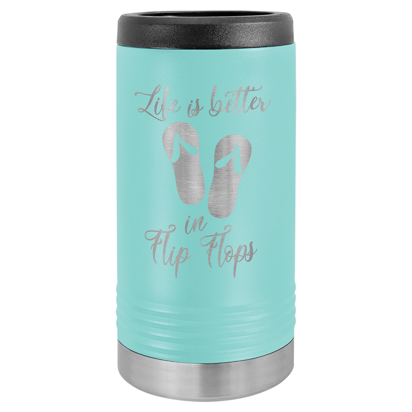 Polar Camel Teal Slim Beverage Holder (Sold by Case of 24)