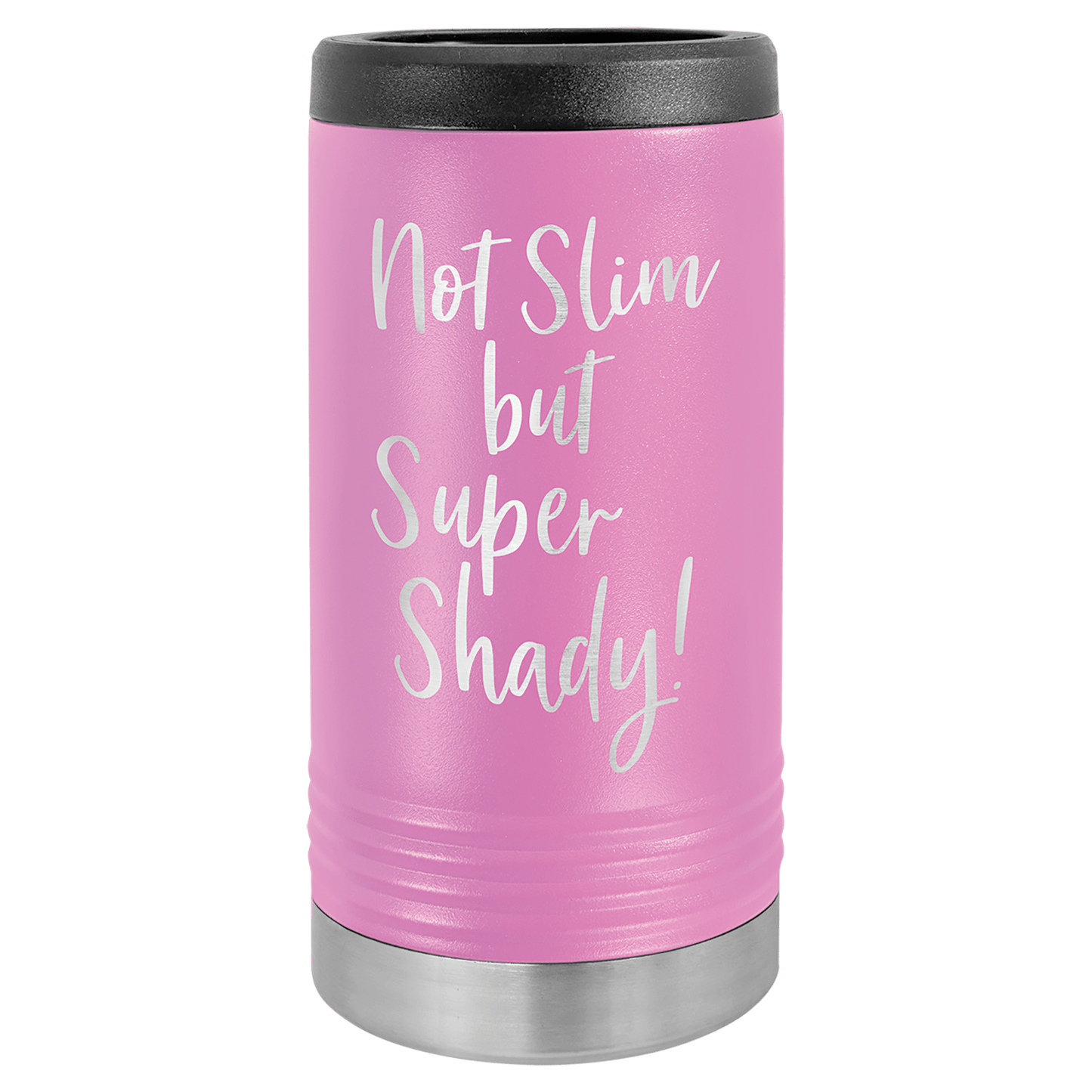 Polar Camel Light Purple Slim Beverage Holder (Sold by Case of 24)