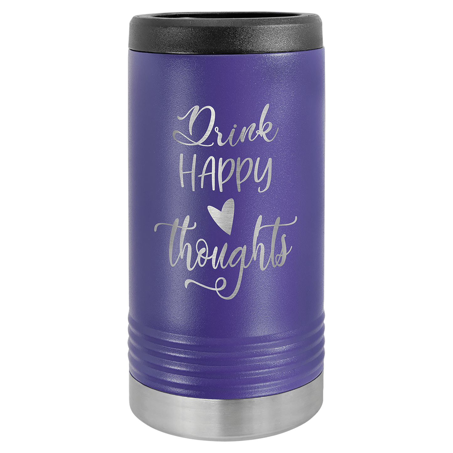 Polar Camel Purple Slim Beverage Holder (Sold by Case of 24)