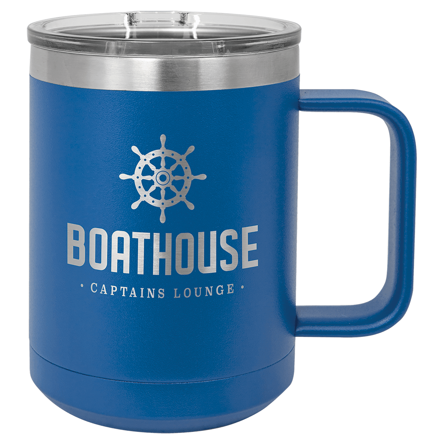 Polar Camel 15 oz. Royal Blue Vacuum Insulated Mug with Slider Lid (Sold by Case of 12)