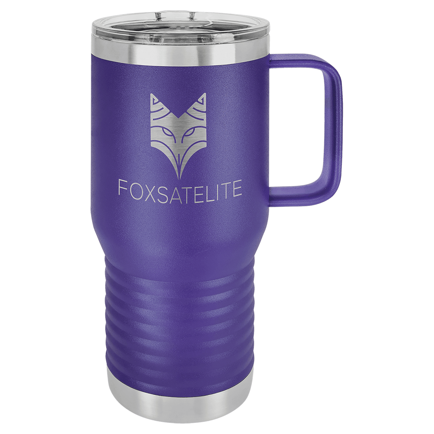 Polar Camel 20 oz. Purple Vacuum Insulated Travel Mug with Slider Lid (Sold by Case of 24)