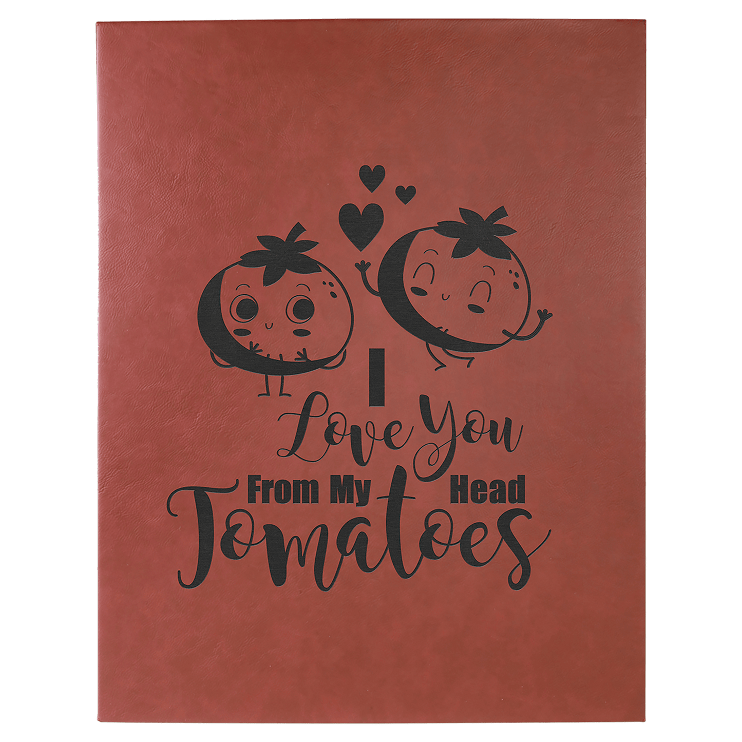 16" x 20" Rose Laserable Leatherette Wall Decor with Sawtooth Hanger (Sold by Case of 6)