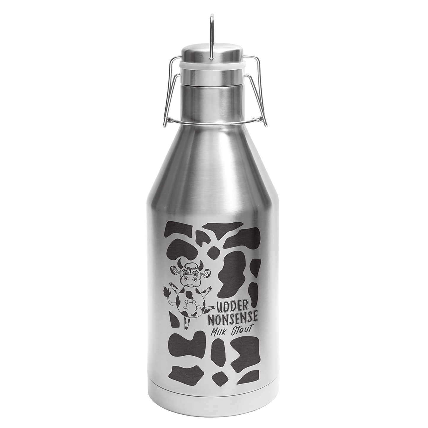 Polar Camel 64 oz. Stainless Steel Vacuum Insulated Growler with Swing-Top Lid (Sold by Case of 4)