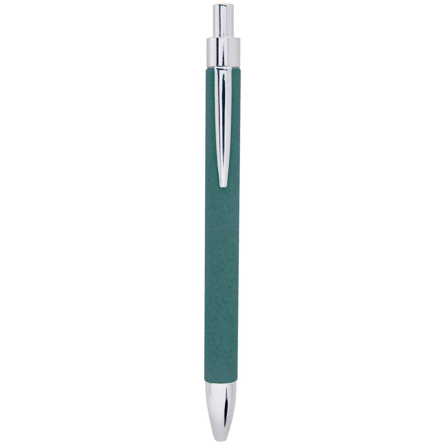 Ocean Blue Laserable Leatherette Pen (Sold by Case of 25)
