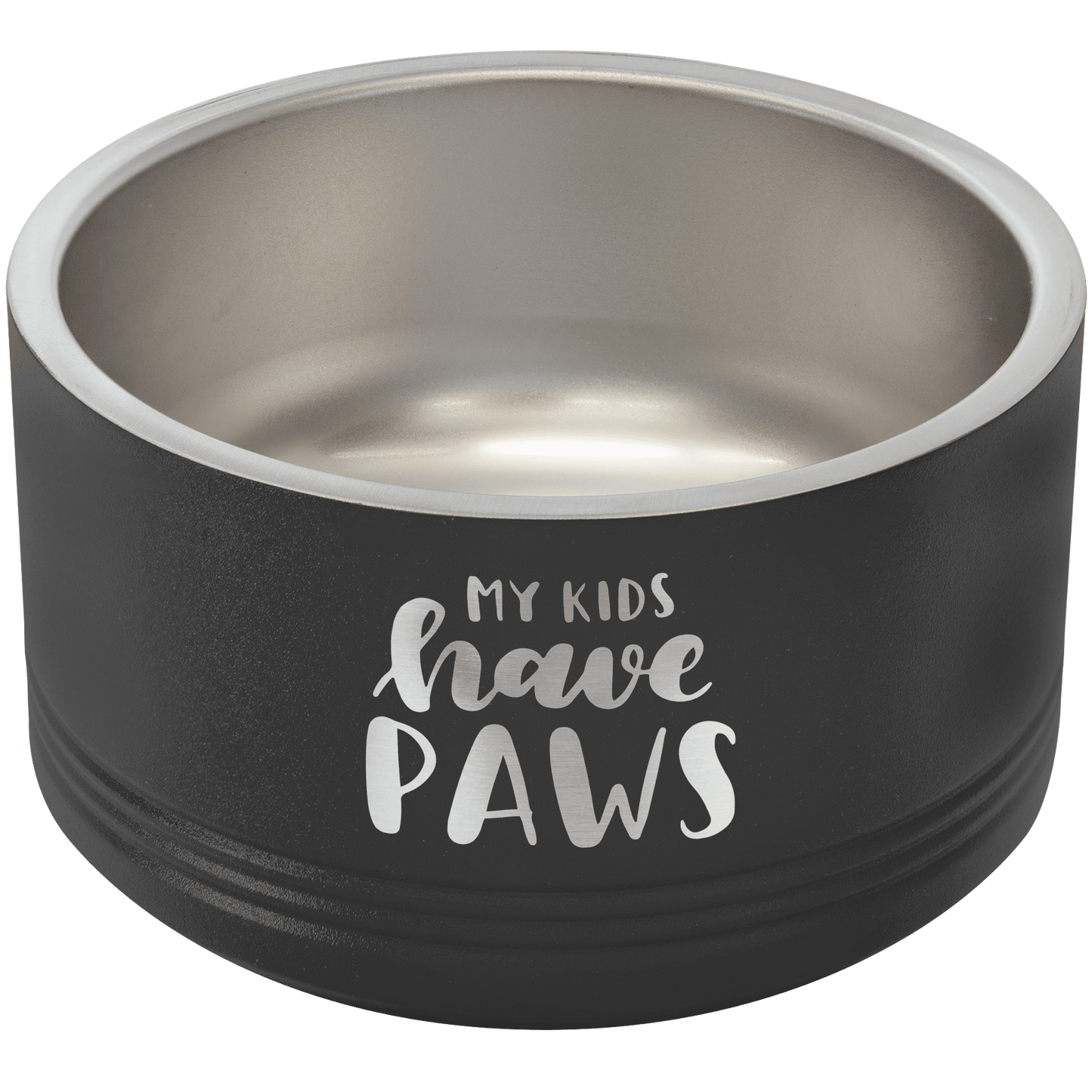Polar Camel 18 oz. Small Black Pet Bowl (Sold by Case of 12)