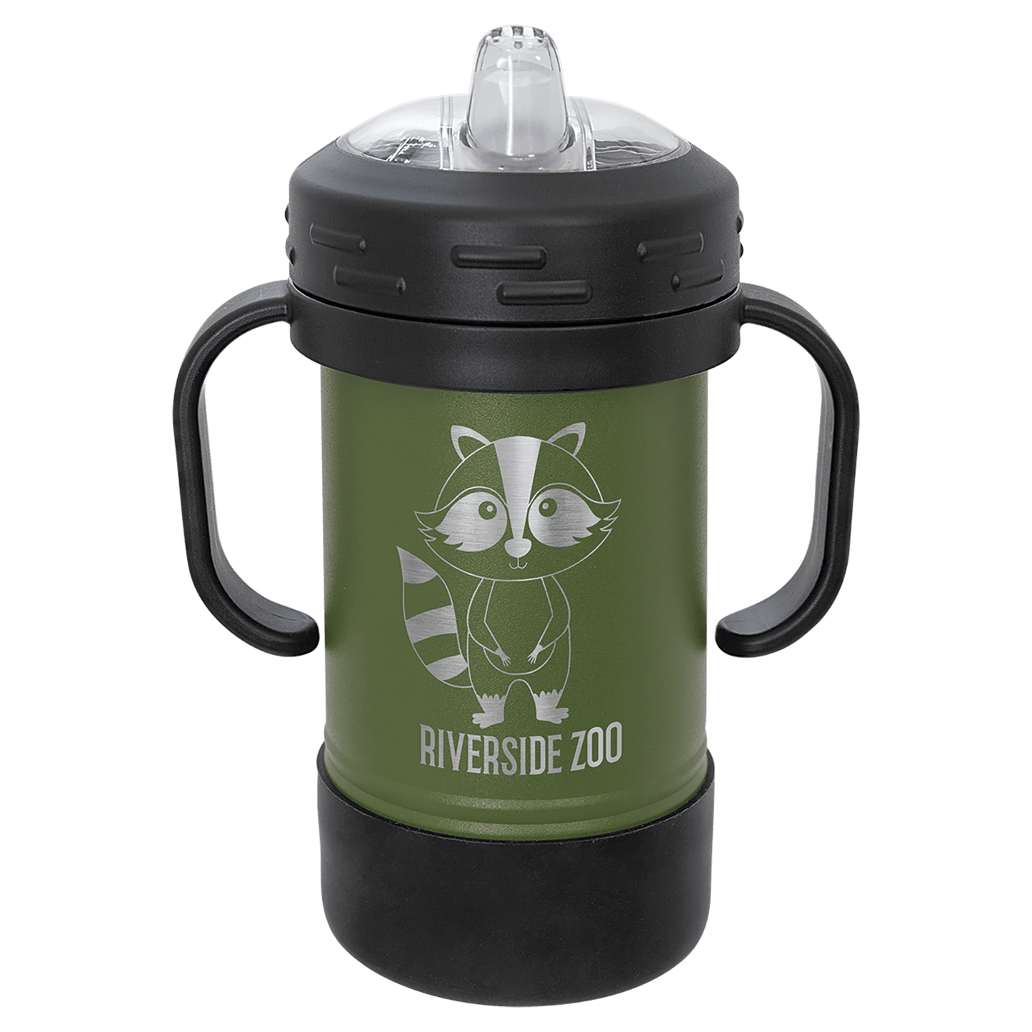 Polar Camel 10 oz. Olive Green Sippy Cup (Sold by Case of 24)