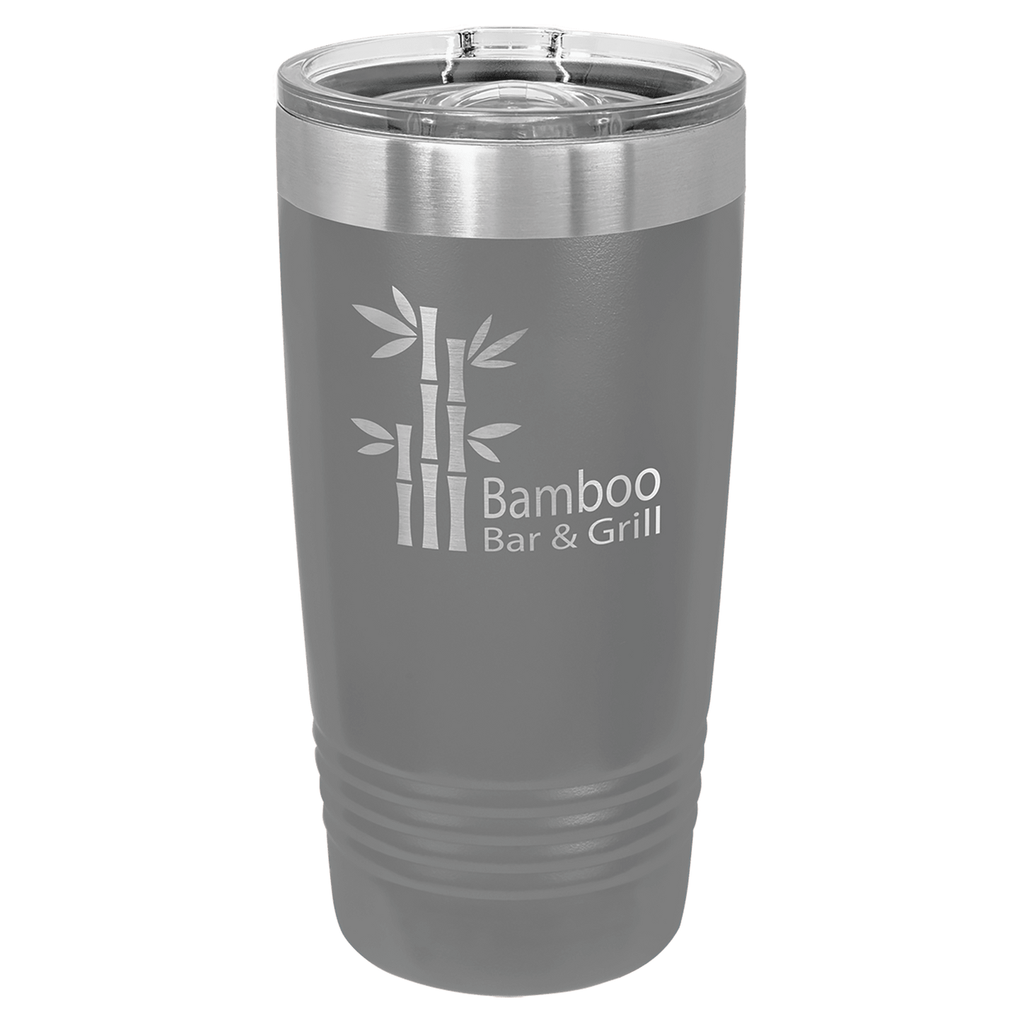 Polar Camel 20 oz. Dark Gray Insulated Ringneck Tumbler with Slider Lid (Sold by Case of 24)