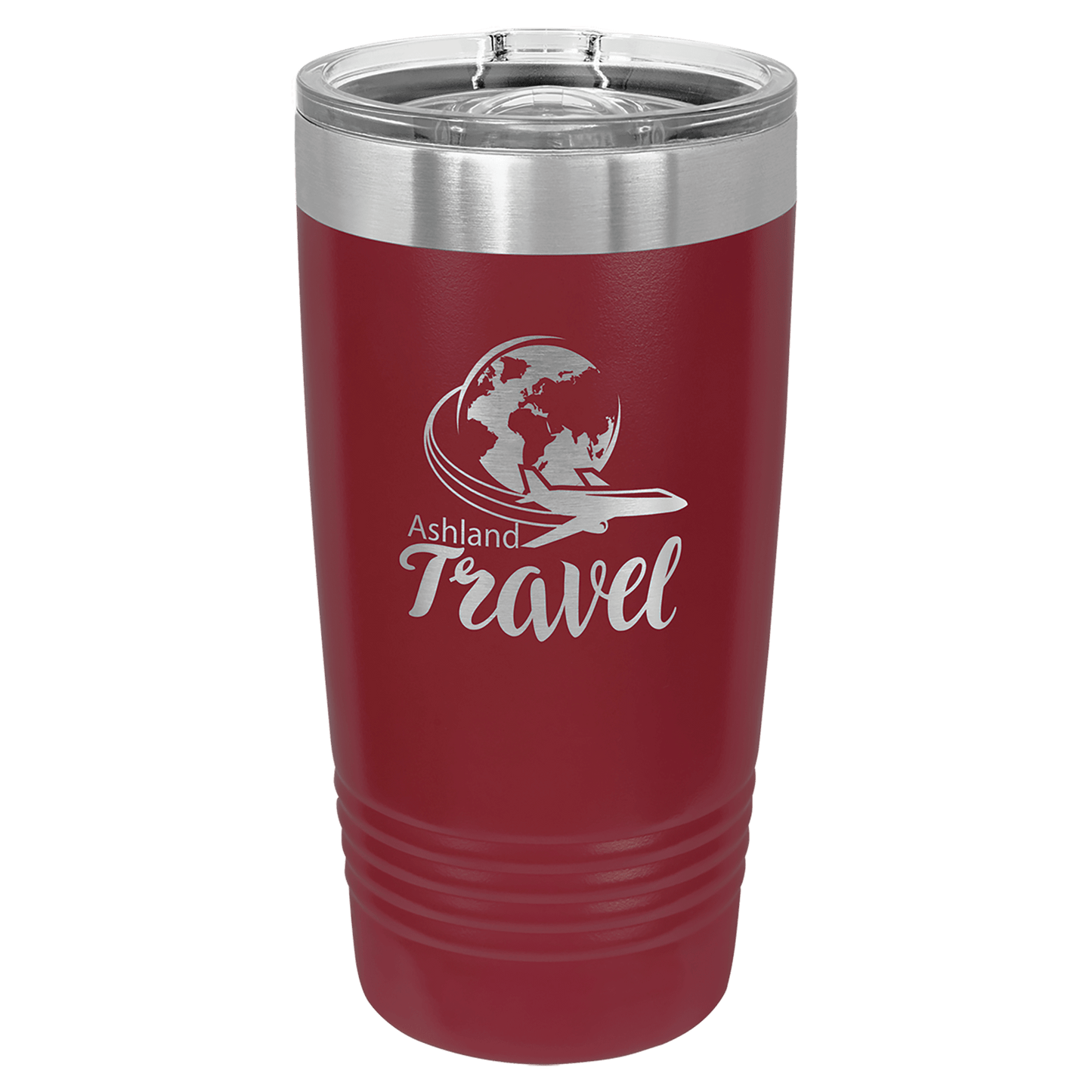 Polar Camel 20 oz. Maroon Insulated Ringneck Tumbler with Slider Lid (Sold by Case of 24)