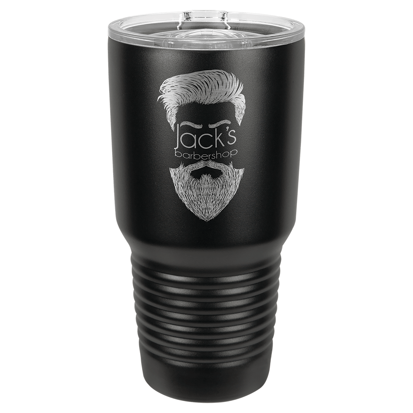 Polar Camel 30 oz. Black Insulated Ringneck Tumbler with Slider Lid, no Silver Ring (Sold by Case of 24)