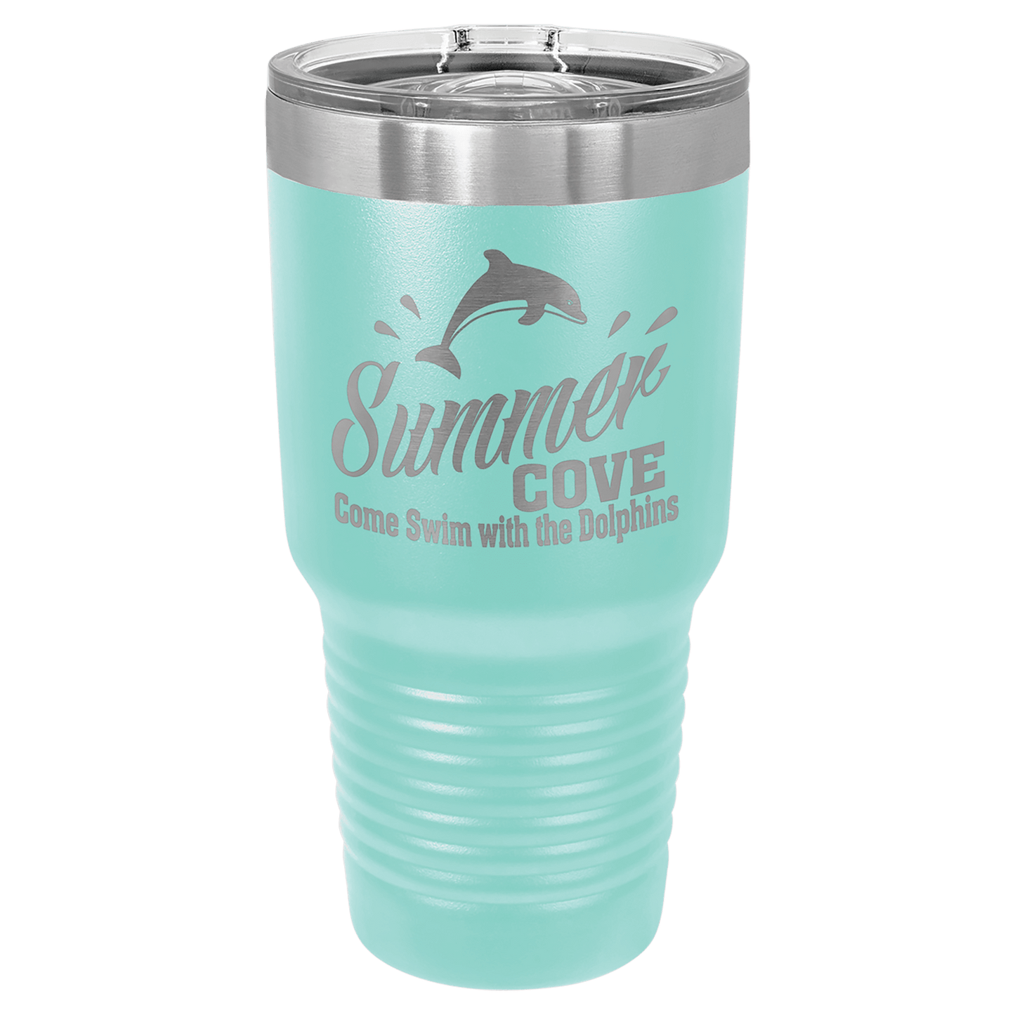 Polar Camel 30 oz. Teal Insulated Ringneck Tumbler with Slider Lid (Sold by Case of 24)