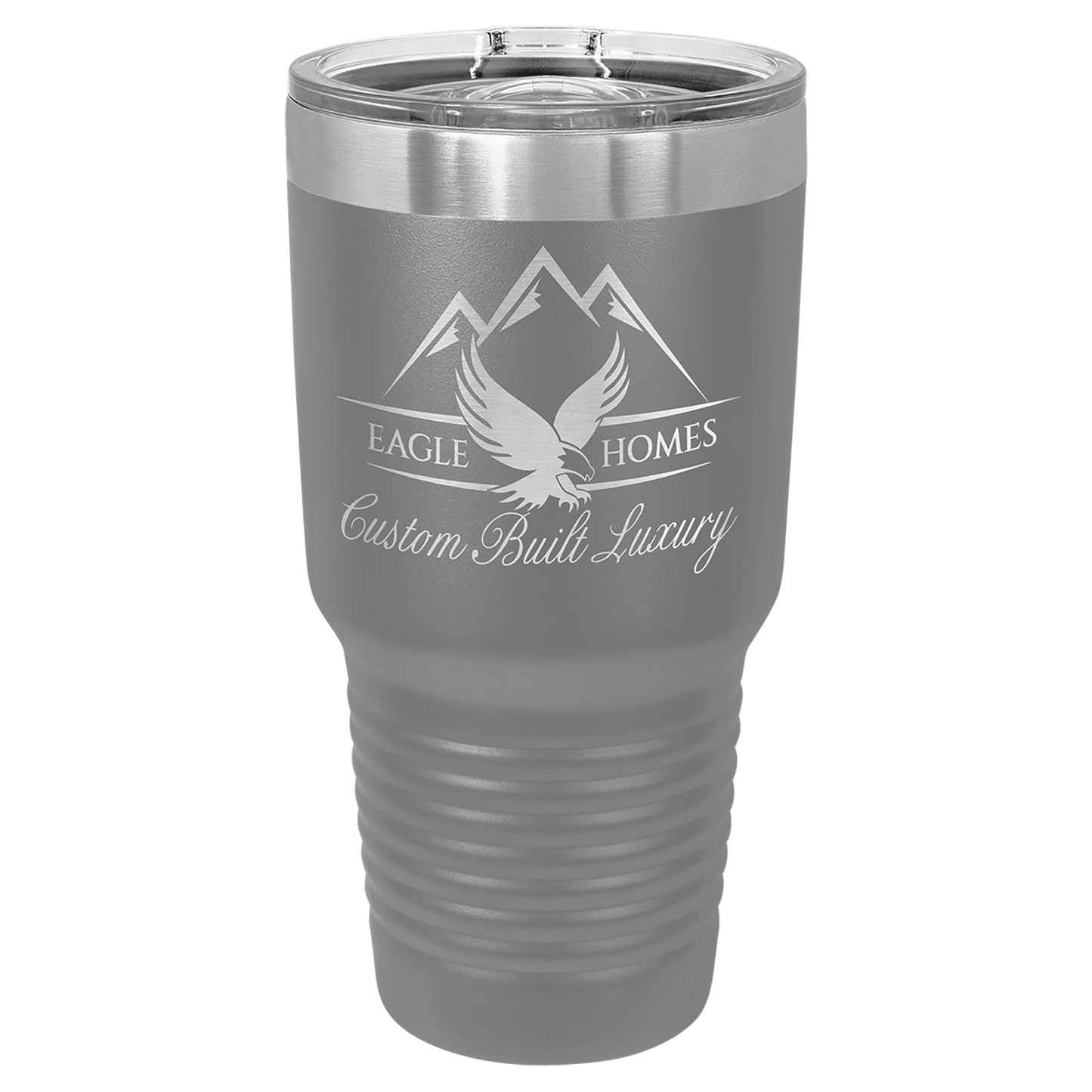 Polar Camel 30 oz. Dark Gray Insulated Ringneck Tumbler with Slider Lid (Sold by Case of 24)