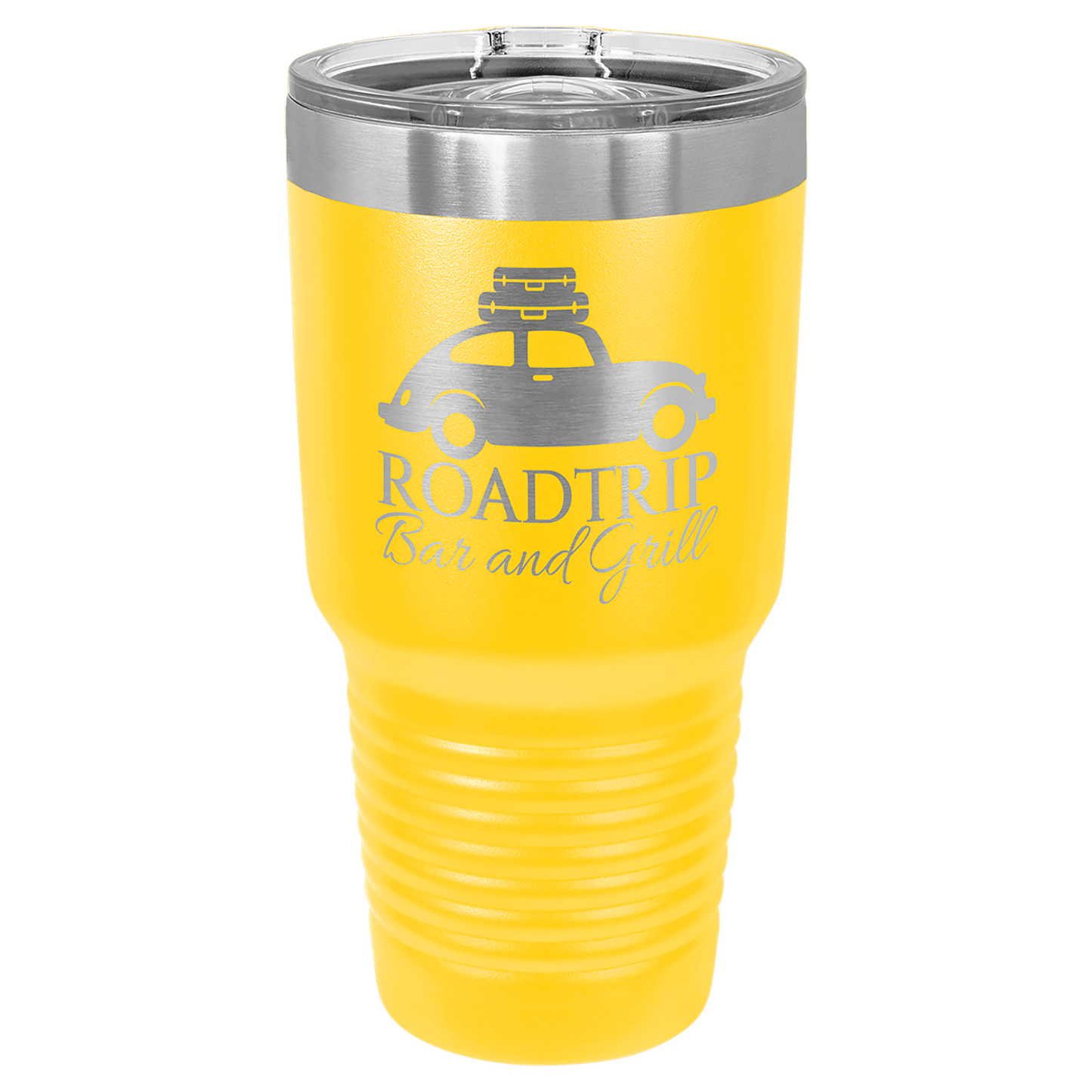 Polar Camel 30 oz. Yellow Insulated Ringneck Tumbler with Slider Lid (Sold by Case of 24)