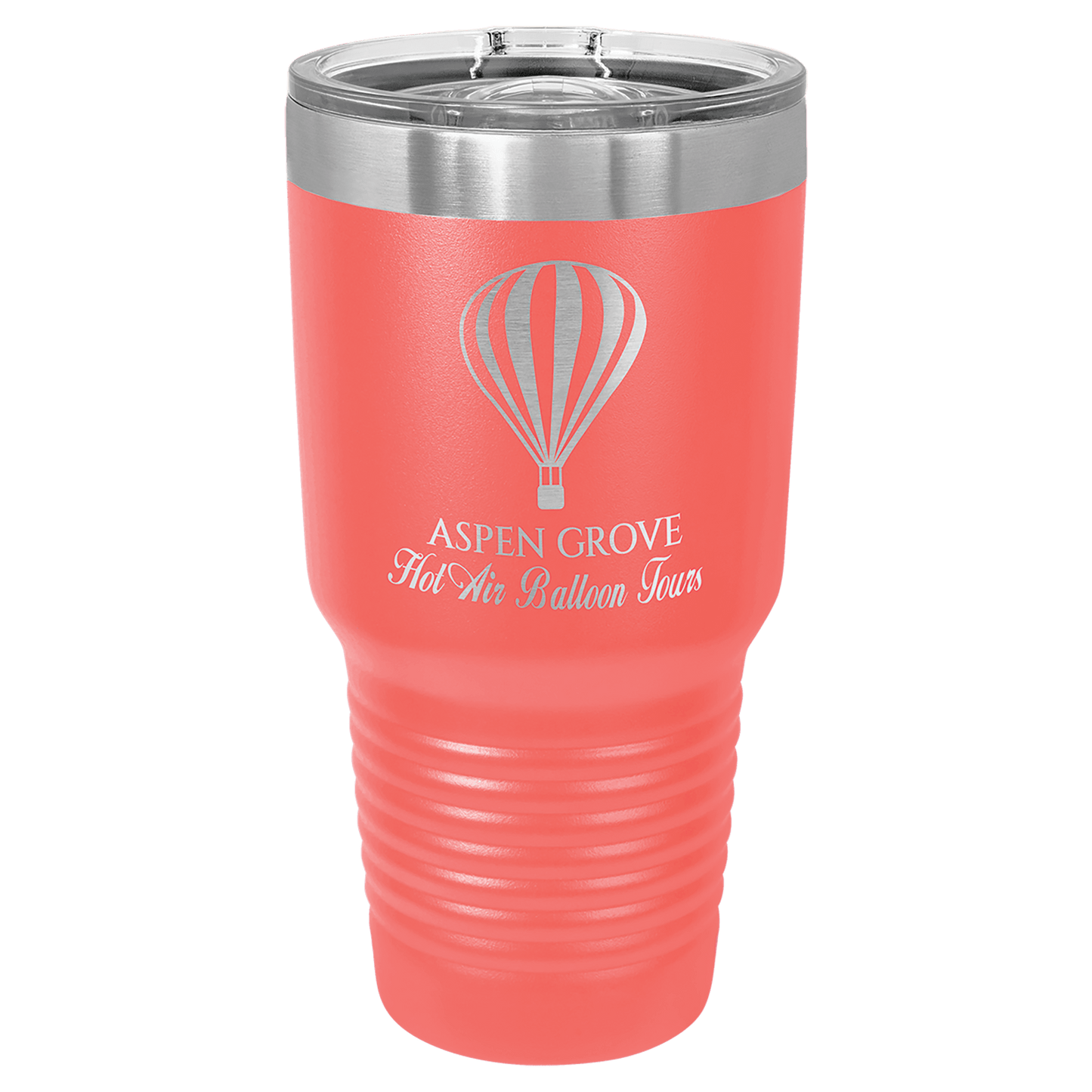 Polar Camel 30 oz. Coral Insulated Ringneck Tumbler with Slider Lid (Sold by Case of 24)