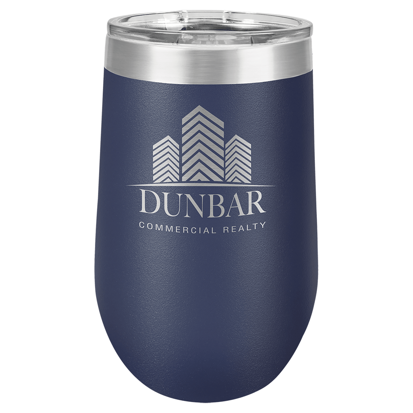 Polar Camel 16 oz. Navy Blue Vacuum Insulated Stemless Tumbler with Lid (Sold by Case of 24)