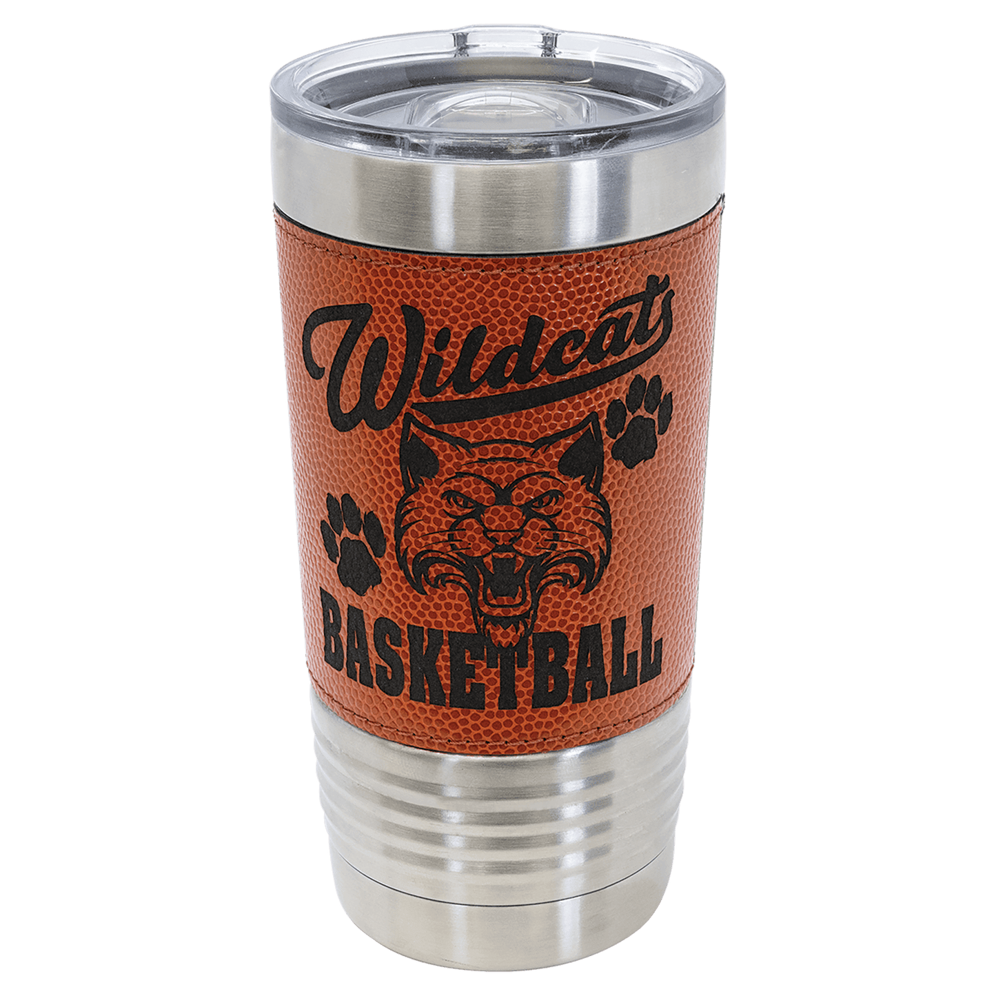 Polar Camel 20 oz. Basketball Tumbler with Slider Lid (Sold by Case of 24)