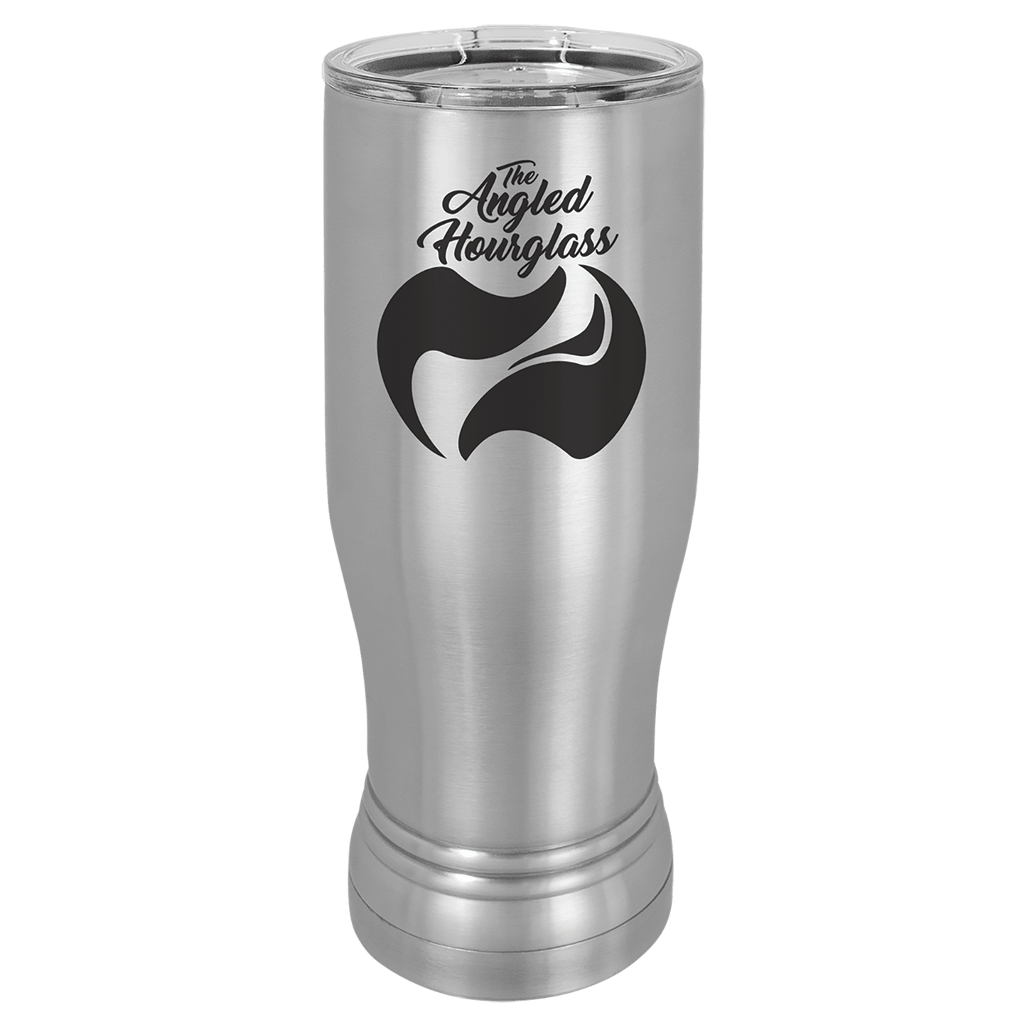 Stainless Steel 14 oz. Polar Camel Pilsner w/Clear Lid (Sold by Case of 24)