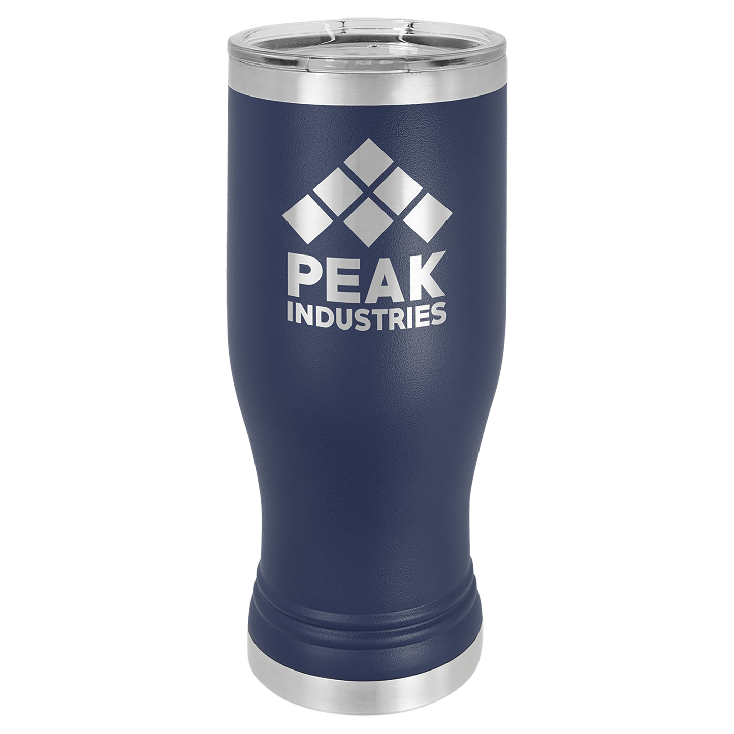 Polar Camel Navy Blue 20 oz. Pilsner with Clear Lid (Sold by Case of 24)
