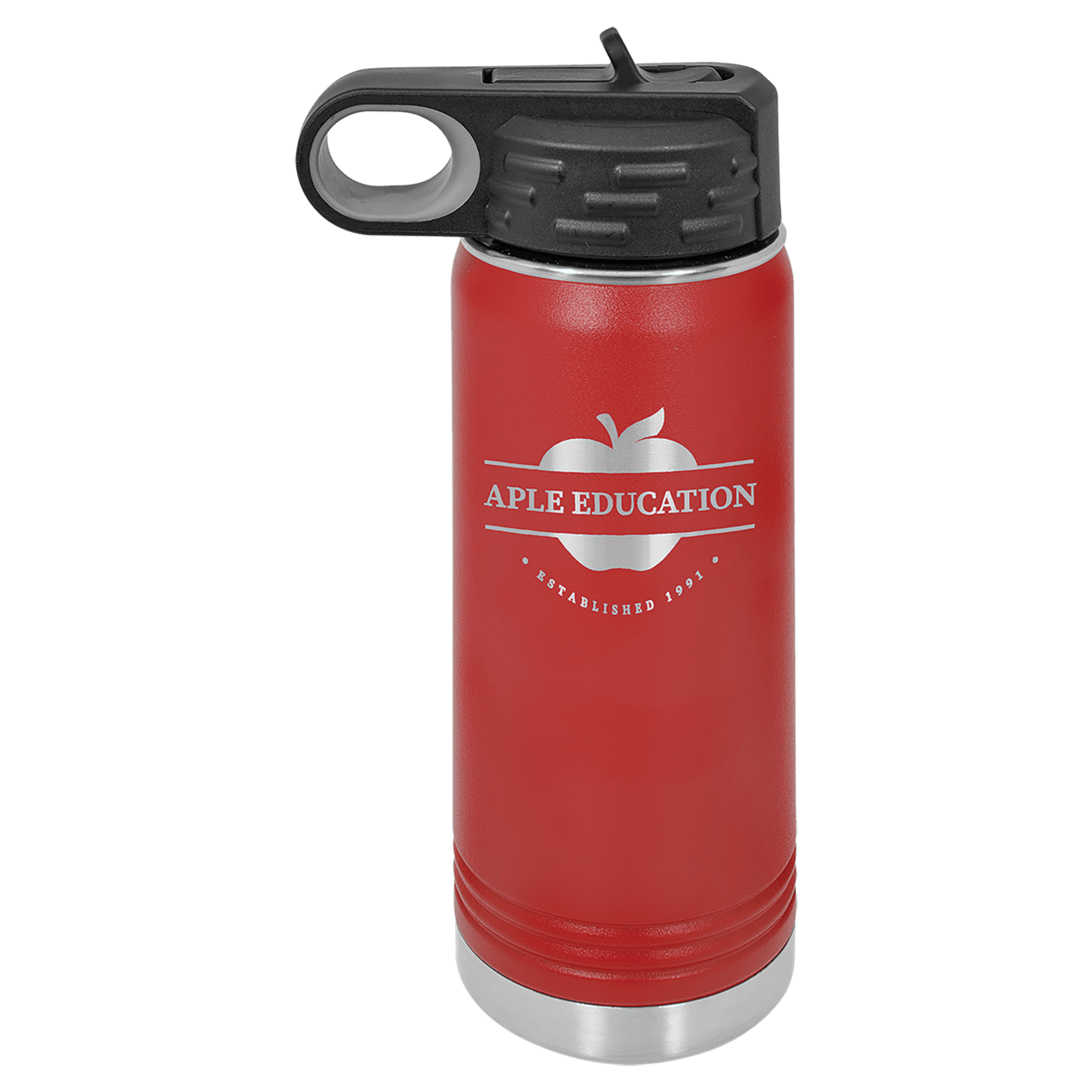 Polar Camel 20 oz. Red Water Bottle (Sold by Case of 24)