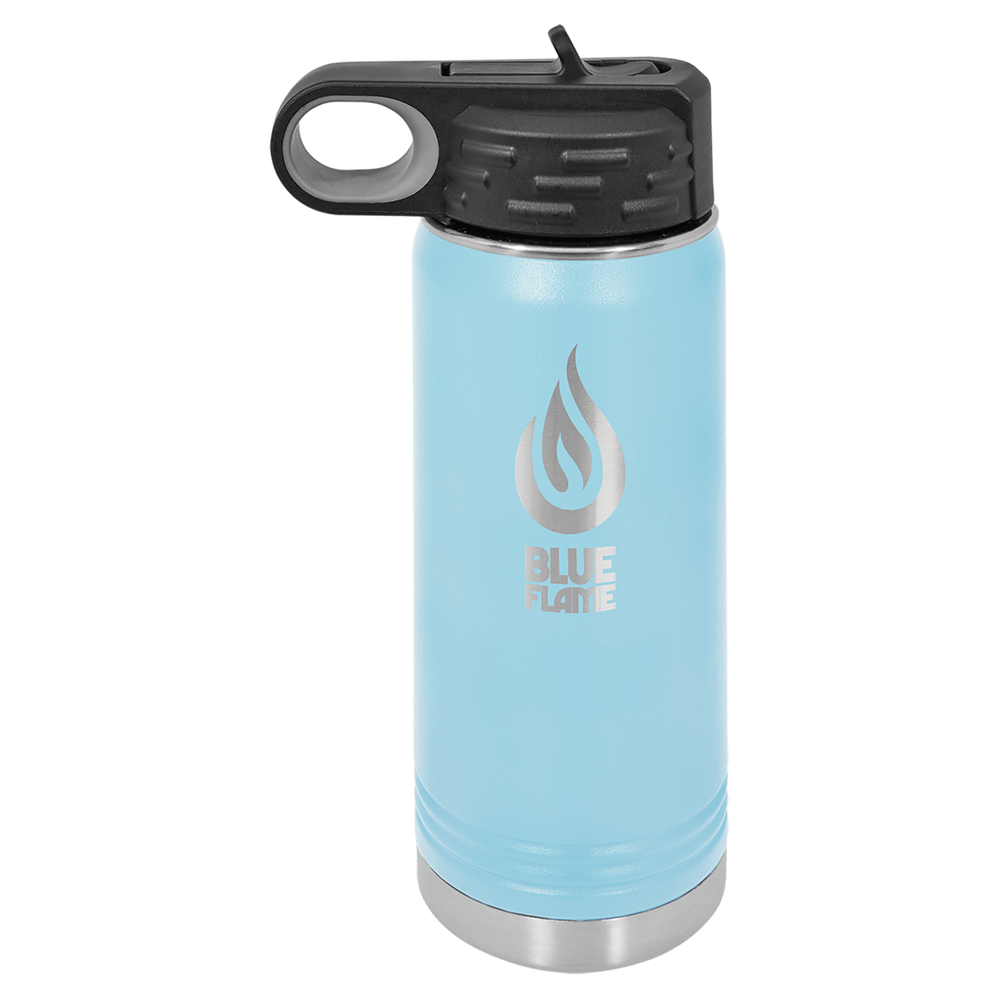 Polar Camel 20 oz. Light Blue Water Bottle (Sold by Case of 24)