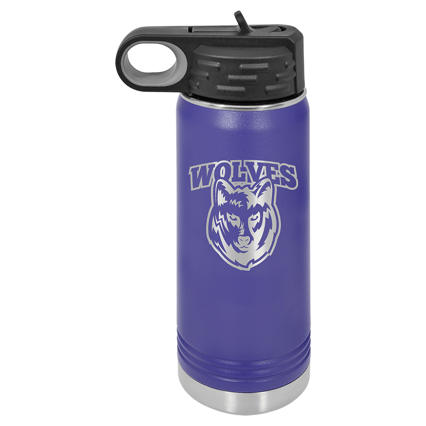 Polar Camel 20 oz. Purple Water Bottle (Sold by Case of 24)