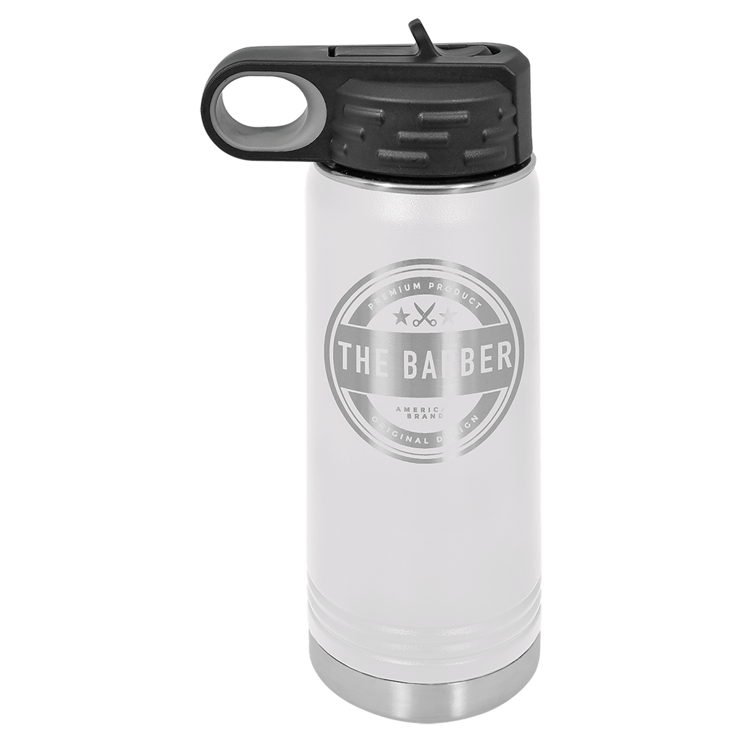 Polar Camel 20 oz. White Water Bottle (Sold by Case of 24)
