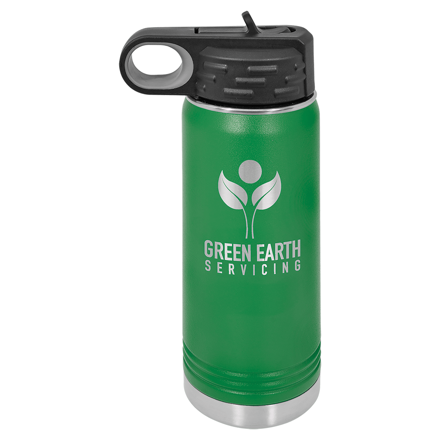 Polar Camel 20 oz. Green Water Bottle (Sold by Case of 24)