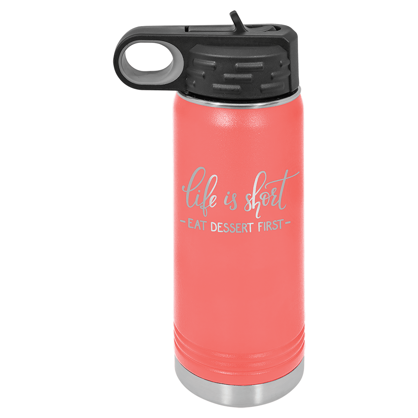 Polar Camel 20 oz. Coral Water Bottle (Sold by Case of 24)