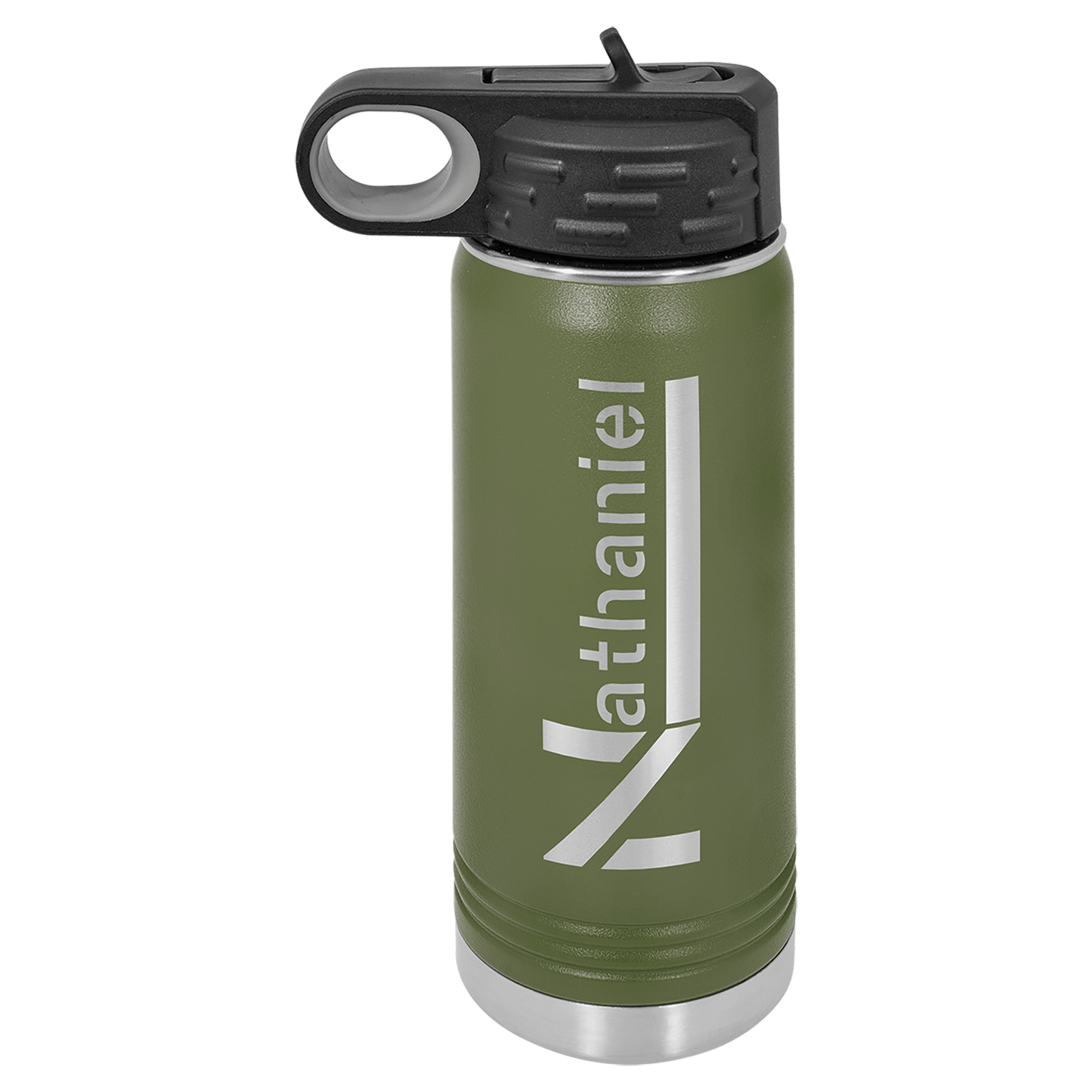 Polar Camel 20 oz. Olive Green Water Bottle (Sold by Case of 24)
