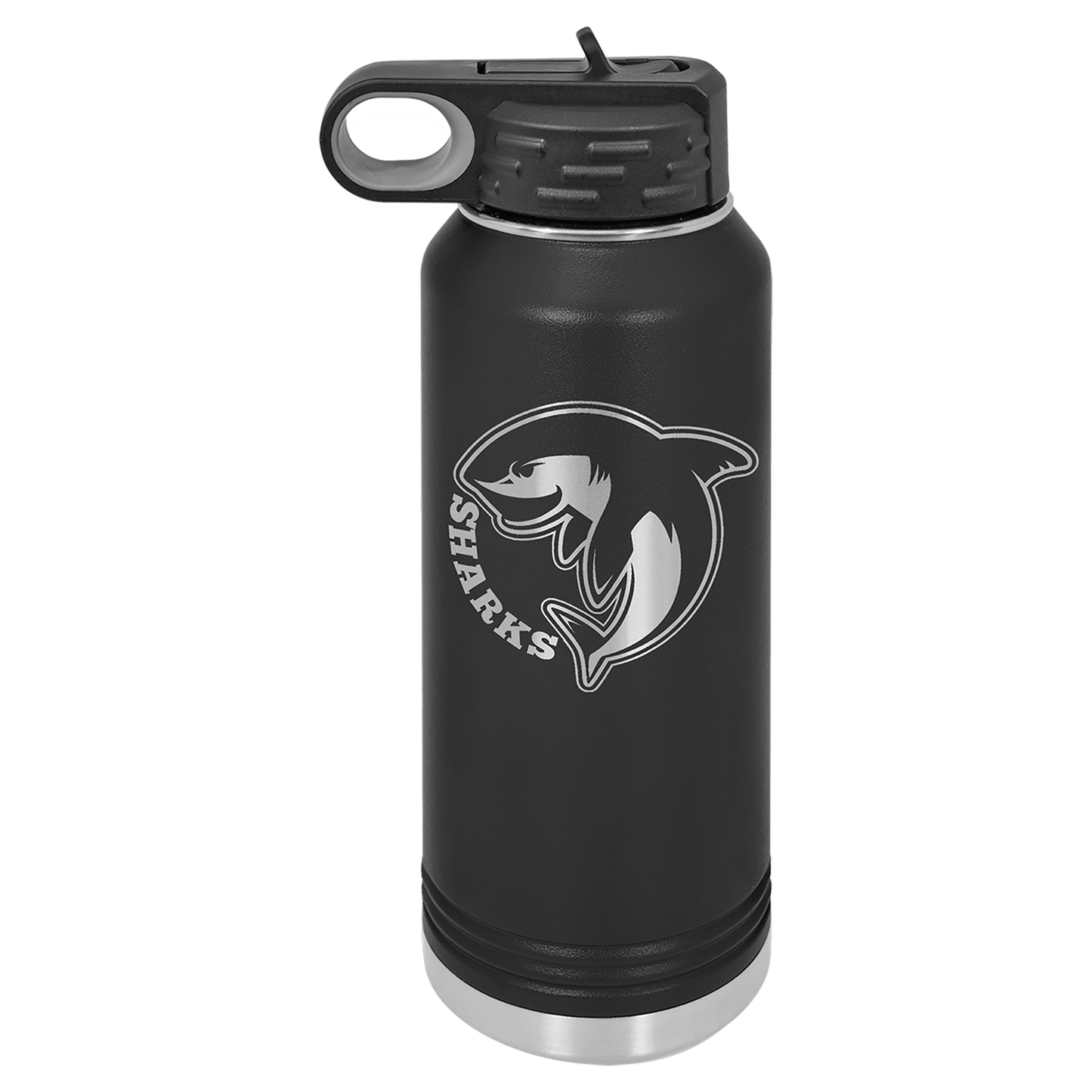 Polar Camel 32 oz. Black Water Bottle (Sold by Case of 12)