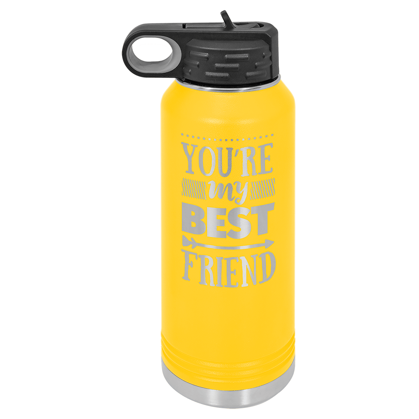Polar Camel 32 oz. Yellow Water Bottle (Sold by Case of 12)
