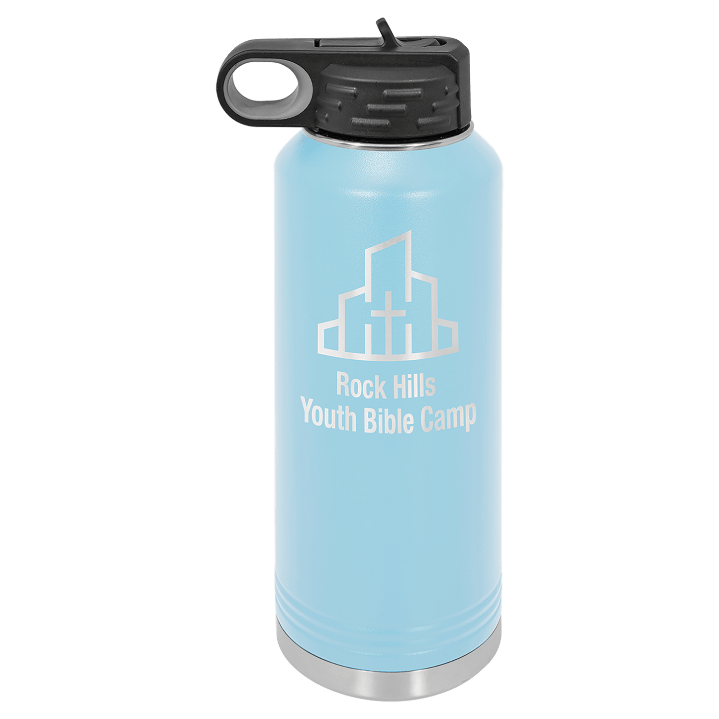 Polar Camel 40 oz. Light Blue Water Bottle (Sold by Case of 12)