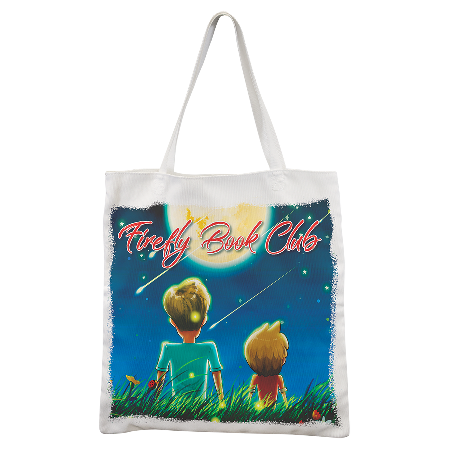 15 1/4" x 15 1/2" White Canvas Bag (Sold by Case of 10)