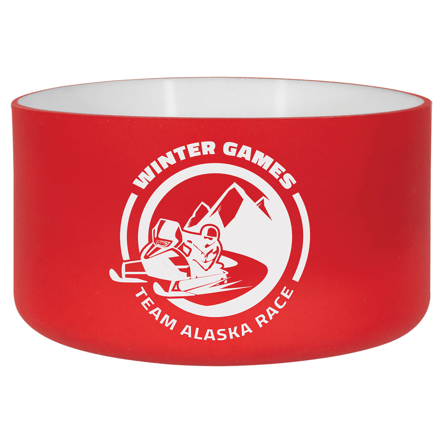 Red/White 40 oz. Polar Camel Water Bottle Boot (Sold by Case of 12)