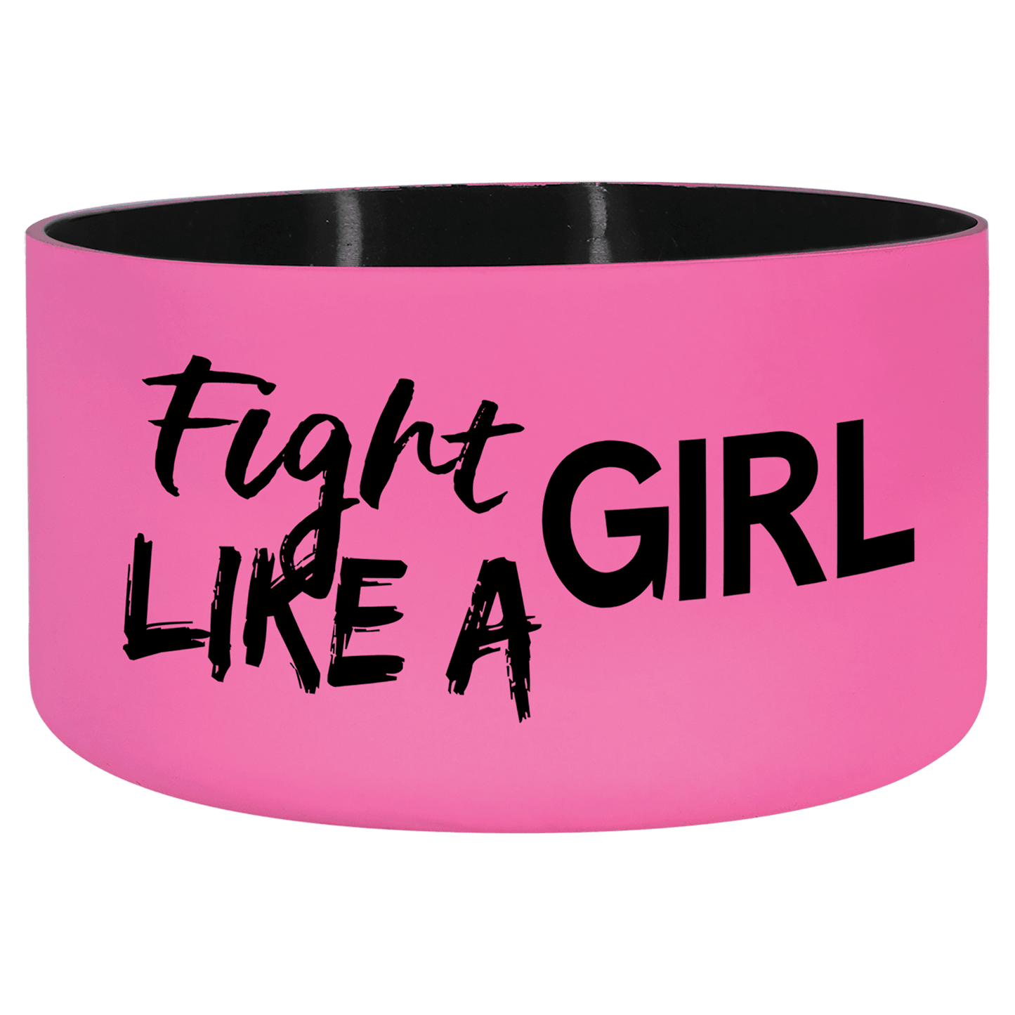 Pink/Black 40 oz. Polar Camel Water Bottle Boot (Sold by Case of 12)