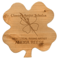 9 3/4" x 10 1/4" Alder Clover Plaque (Sold by Case of 6)