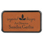 3" x 1 1/2" Rawhide Laserable Leatherette Round Corner Badge & Frame (Sold by Case of 50)