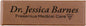 6 1/2" x 2" Dark Brown Laserable Leatherette Double Pen Case (Sold by Case of 50)