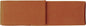 6 1/2" x 2" Rawhide Laserable Leatherette Double Pen Case (Sold by Case of 50)