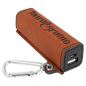 Rawhide Laserable Leatherette 2200 mAh Power Bank with USB Cord (Sold by Case of 6)