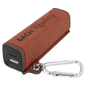 Rawhide Laserable Leatherette 2200 mAh Power Bank with USB-C Cord (Sold by Case of 6)