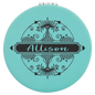 2 1/2" Teal Laserable Leatherette Compact Mirror (Sold by Case of 10)