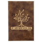 5 1/4" x 8 1/4" Rustic/Gold Laserable Leatherette Sketch Book with Unlined  Notepad (Sold by Case of 4)