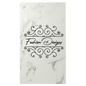 5 1/4" x 8 1/4" White Marble Laserable Leatherette Sketch Book with Unlined Notepad (Sold by Case of 4)